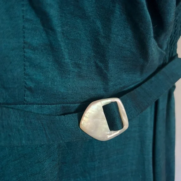 Gorgeous semi formal raw silk dress - Picture 2 of 16